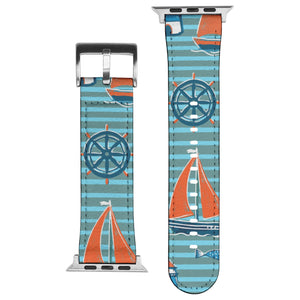 Sailboats Watchband