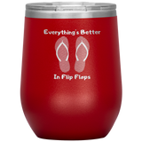 Flip Flops Wine Tumbler