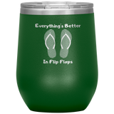 Flip Flops Wine Tumbler