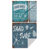 Beach Signs Towel