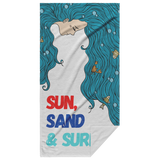 Sun, Sand & Surf Mermaid Towel