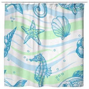 Under The Sea Shower Curtain