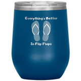 Flip Flops Wine Tumbler