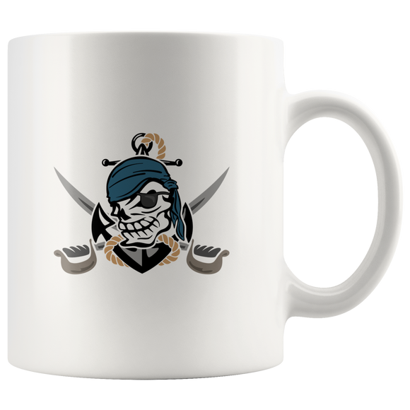 Crossed Cutlass Pirate Mug