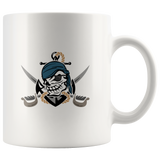 Crossed Cutlass Pirate Mug