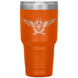 Winged Skull Pirate 30oz Tumbler