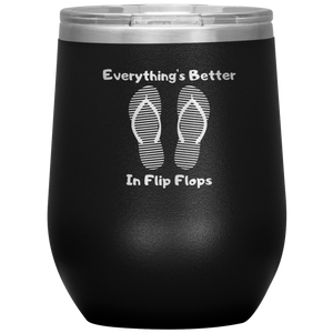 Flip Flops Wine Tumbler