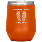 Flip Flops Wine Tumbler