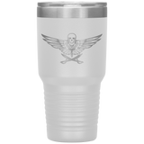 Winged Skull Pirate 30oz Tumbler