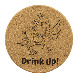 Parrot Cork Coasters