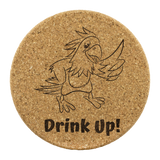 Parrot Cork Coasters