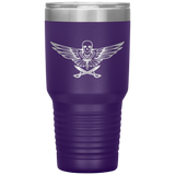 Winged Skull Pirate 30oz Tumbler