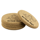 Parrot Cork Coasters