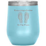 Flip Flops Wine Tumbler