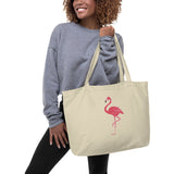 Large Flamingo Tote Bag