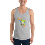 Mens Peace Frog Tank Top