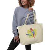 Large Beach More Tote Bag