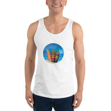 Mens Tiki Surfboards Tank Top