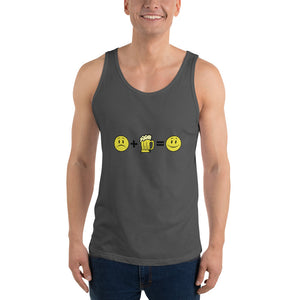 Mens Beer Math Tank Top