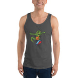 Mens Surf Lizard Tank Top