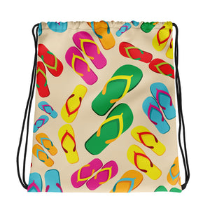 Flip Flop Drawstring Bag