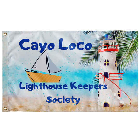 Cayo Loco Lighthouse Flag