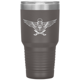 Winged Skull Pirate 30oz Tumbler