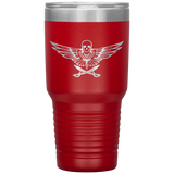 Winged Skull Pirate 30oz Tumbler