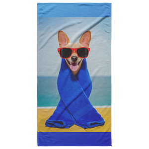 Sunny Dog Towel