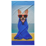 Sunny Dog Towel