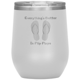 Flip Flops Wine Tumbler