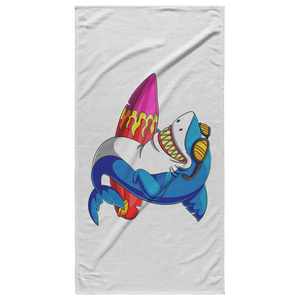 Surfin' Shark Towel