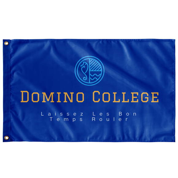 Domino College Flag