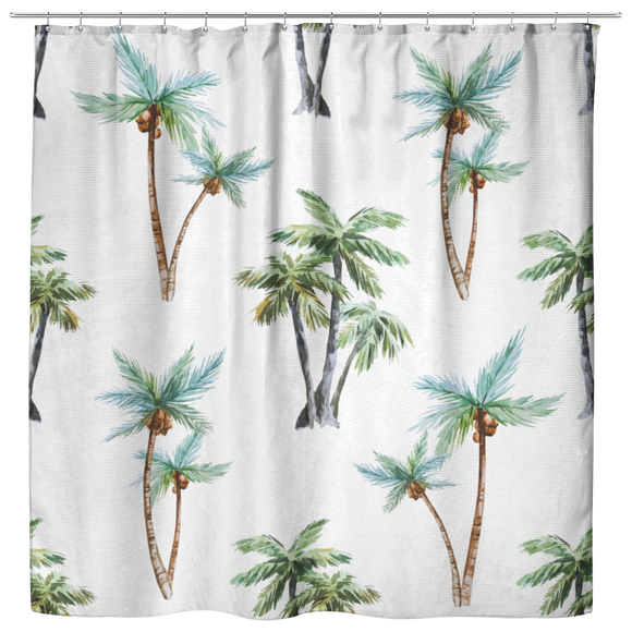 Palm Tree Shower Curtain