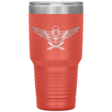 Winged Skull Pirate 30oz Tumbler